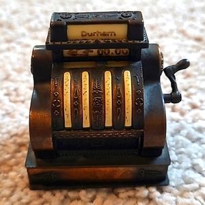 VTG 1976 Durham Industries Diecast Metal Dollhouse Furniture cash register